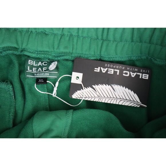 Blac Leaf BLS225-108 Men's Sz XL Green Paradise Vibes Knit Shorts - Picture 3 of 9